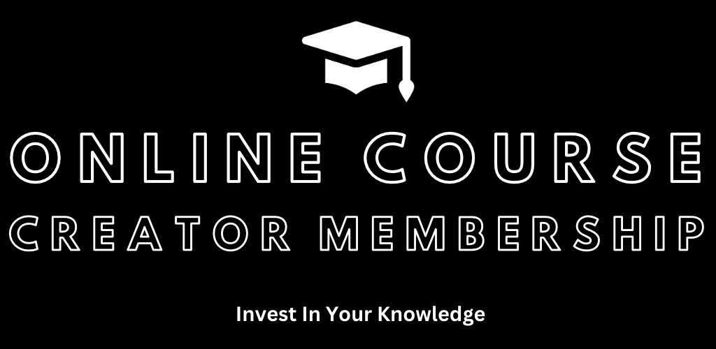 Online Course Creator Membership